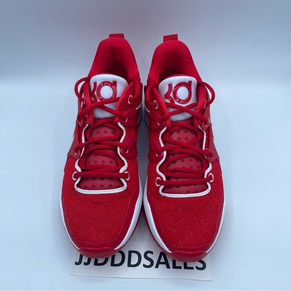 Nike KD 15 University Red TB Promo Basketball Shoes Durant DX6648-602 Men’s 9.5 - Picture 3 of 10